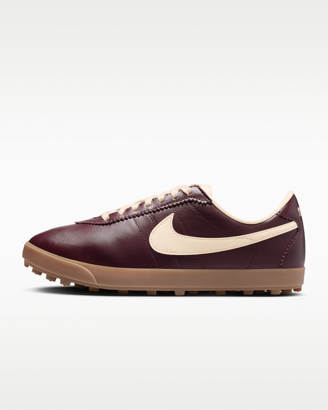 Tenis para mujer Nike Astrograbber Leather - Burdeos enérgico/Marrón claro goma/Muselina