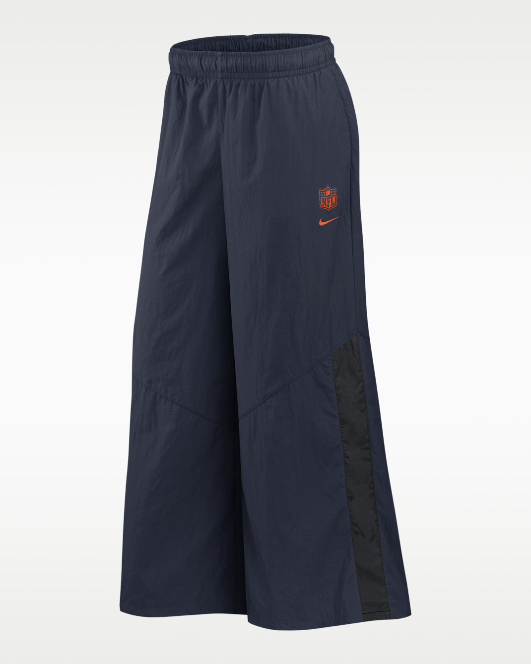 Chicago Bears Rivalries Collection Wide-Leg Women's Nike NFL Mid-Rise Woven Pants - Marine