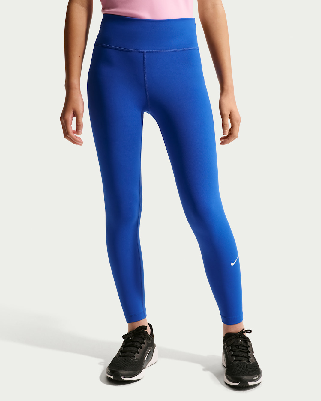 Nike One Big Kids' (Girls') Dri-FIT High-Waisted Leggings