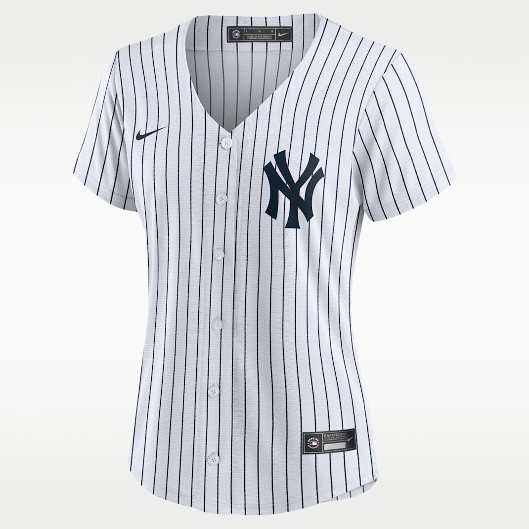 Jersey de béisbol Replica para mujer MLB New York Yankees (Aaron Judge) - Blanco