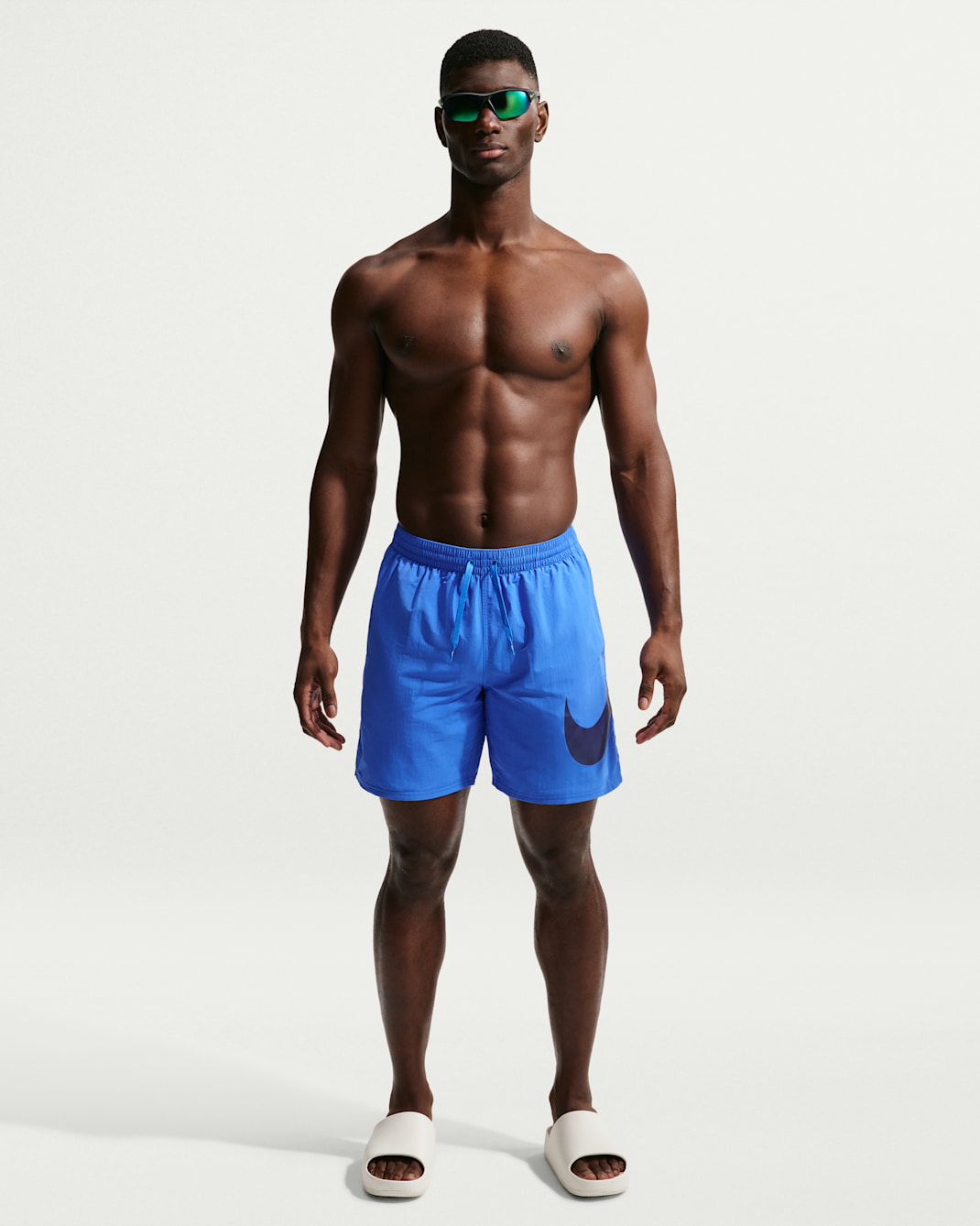 Nike Swim Breaker volledig gevoerde volleyshort voor heren (18 cm) - Blue Crystal/Blue Crystal/Midnight Navy/Blue Crystal