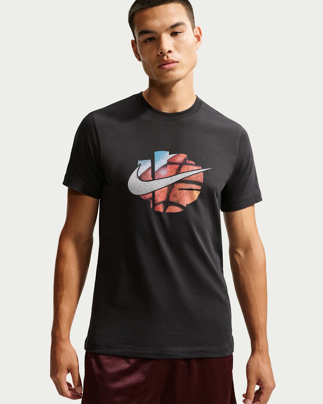 Nike メンズ バスケットボール Tシャツ - ブラック