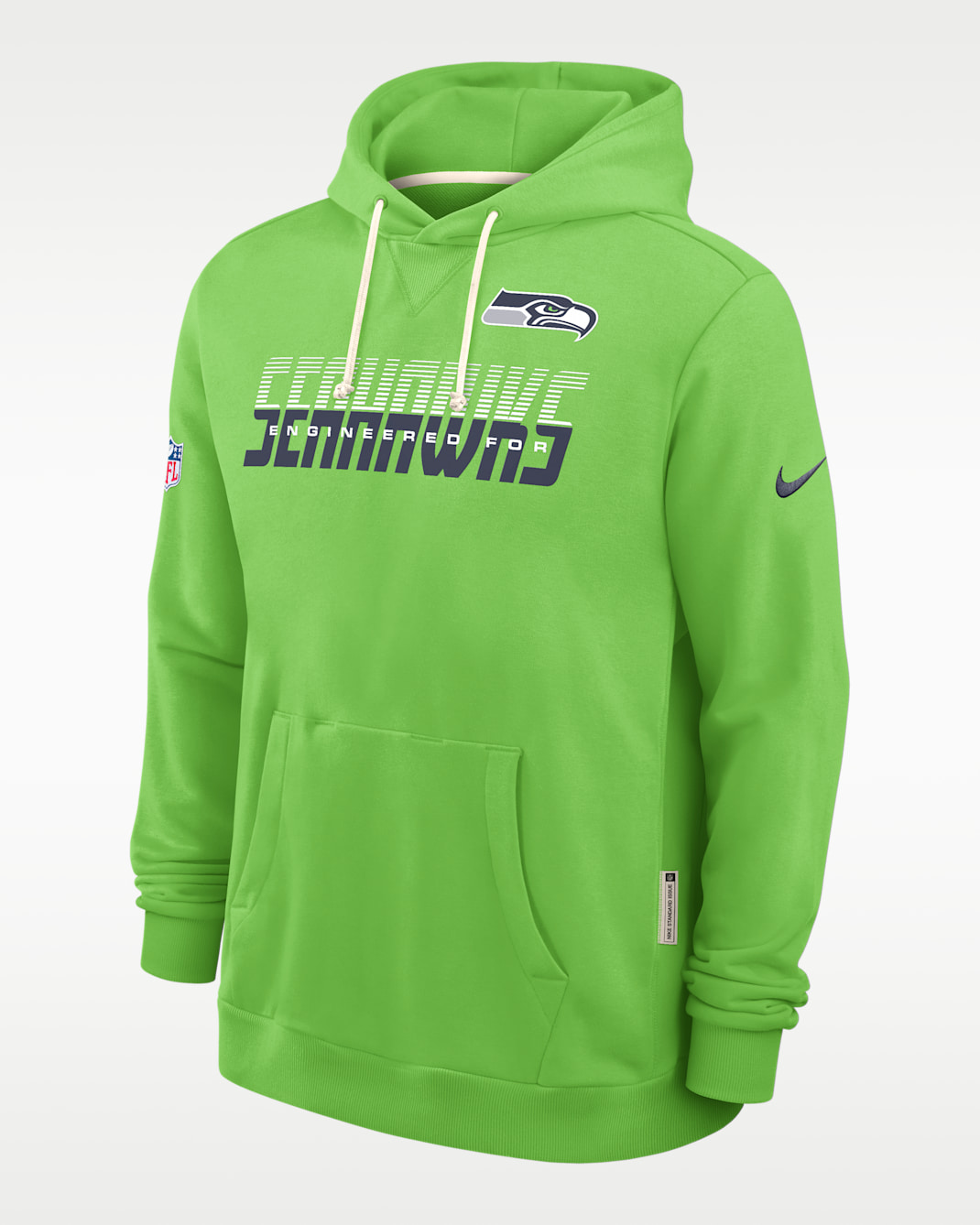 Seattle Seahawks Sideline Standard Issue Men's Nike Dri-FIT NFL Pullover Hoodie - Green