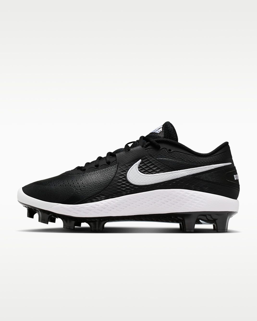 Nike Diamond Gamer MCS Baseball Shoes - Black/White