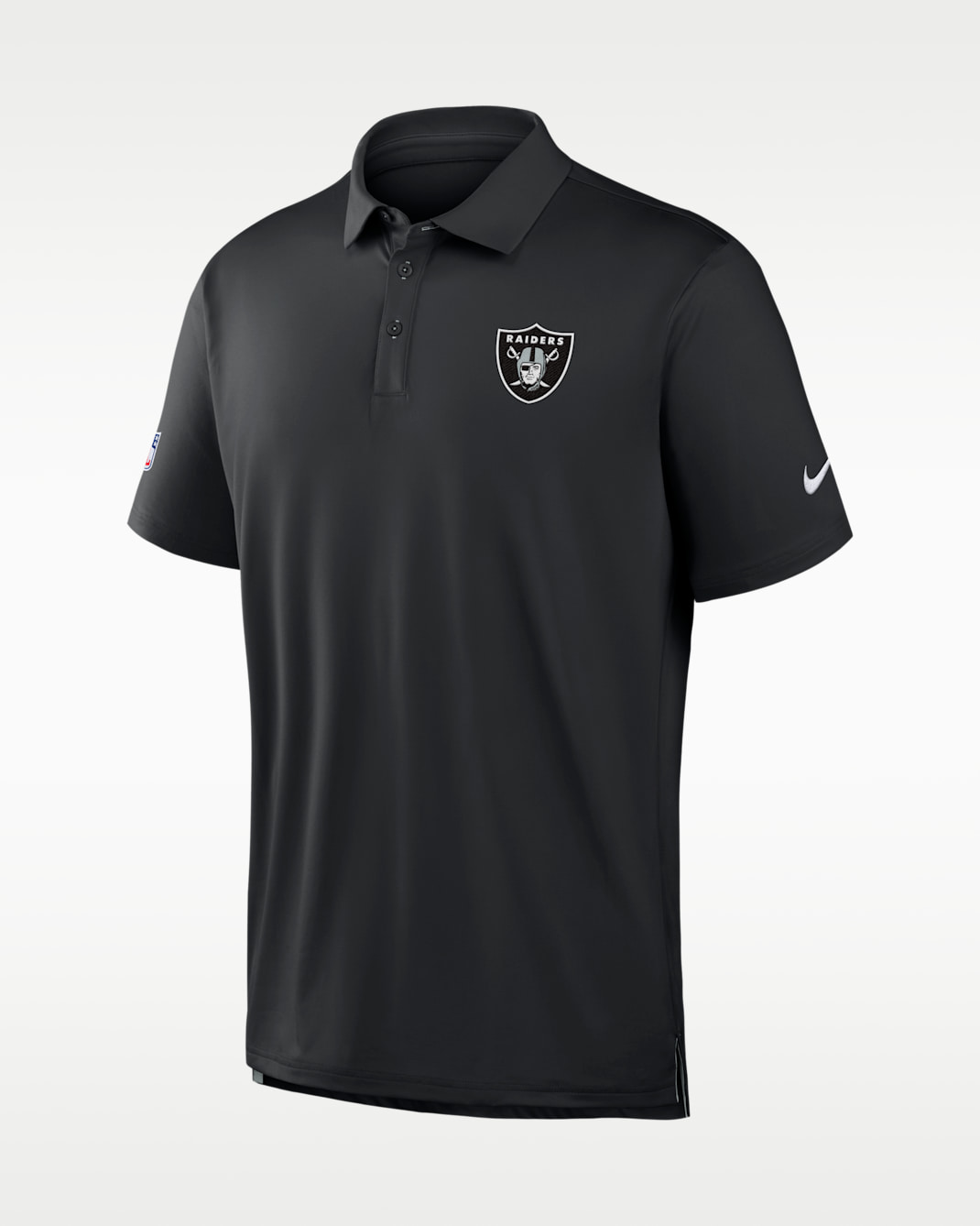 Polo Nike Dri-FIT de la NFL para hombre Las Vegas Raiders Tour - Negro