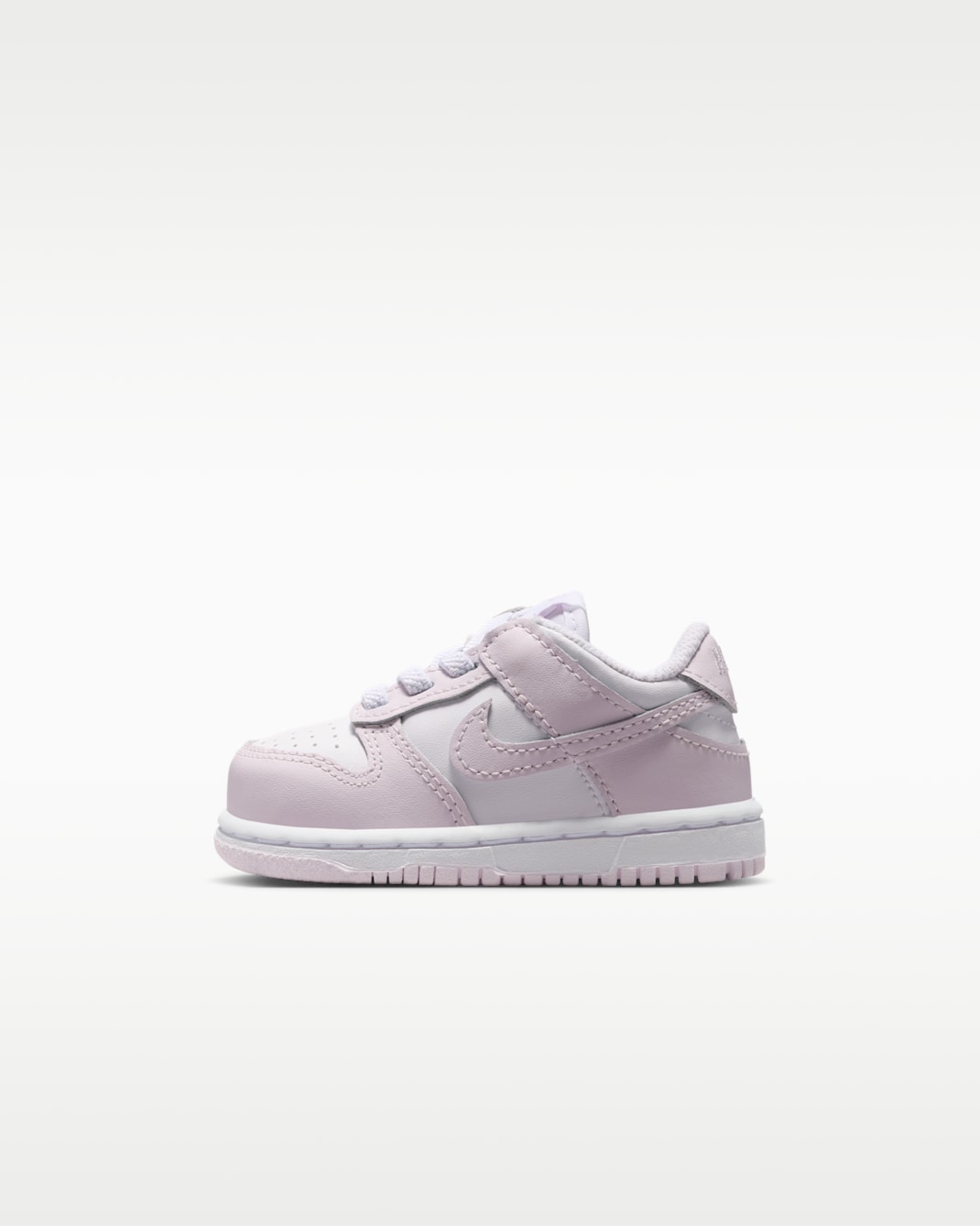 Nike Dunk Low Baby/Toddler Shoes - White/Light Violet/Light Violet