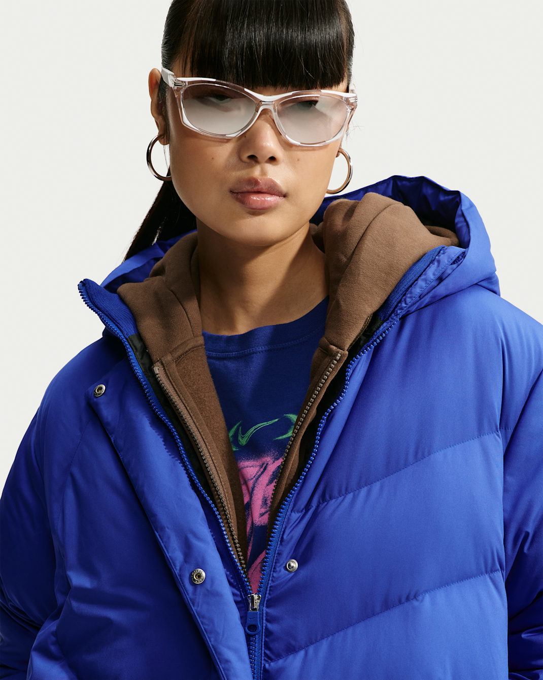 Nike Sportswear Swoosh Series Women's Loose Storm-FIT Hooded Down Parka