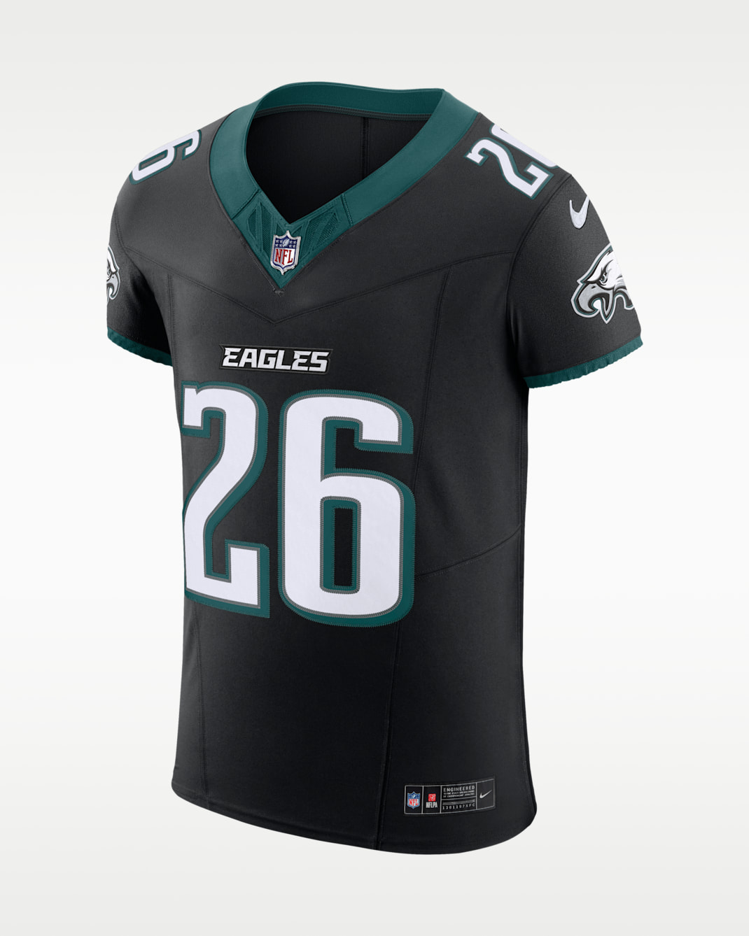 Saquon Barkley Philadelphia Eagles Men's Nike Dri-FIT NFL Elite Jersey - Black