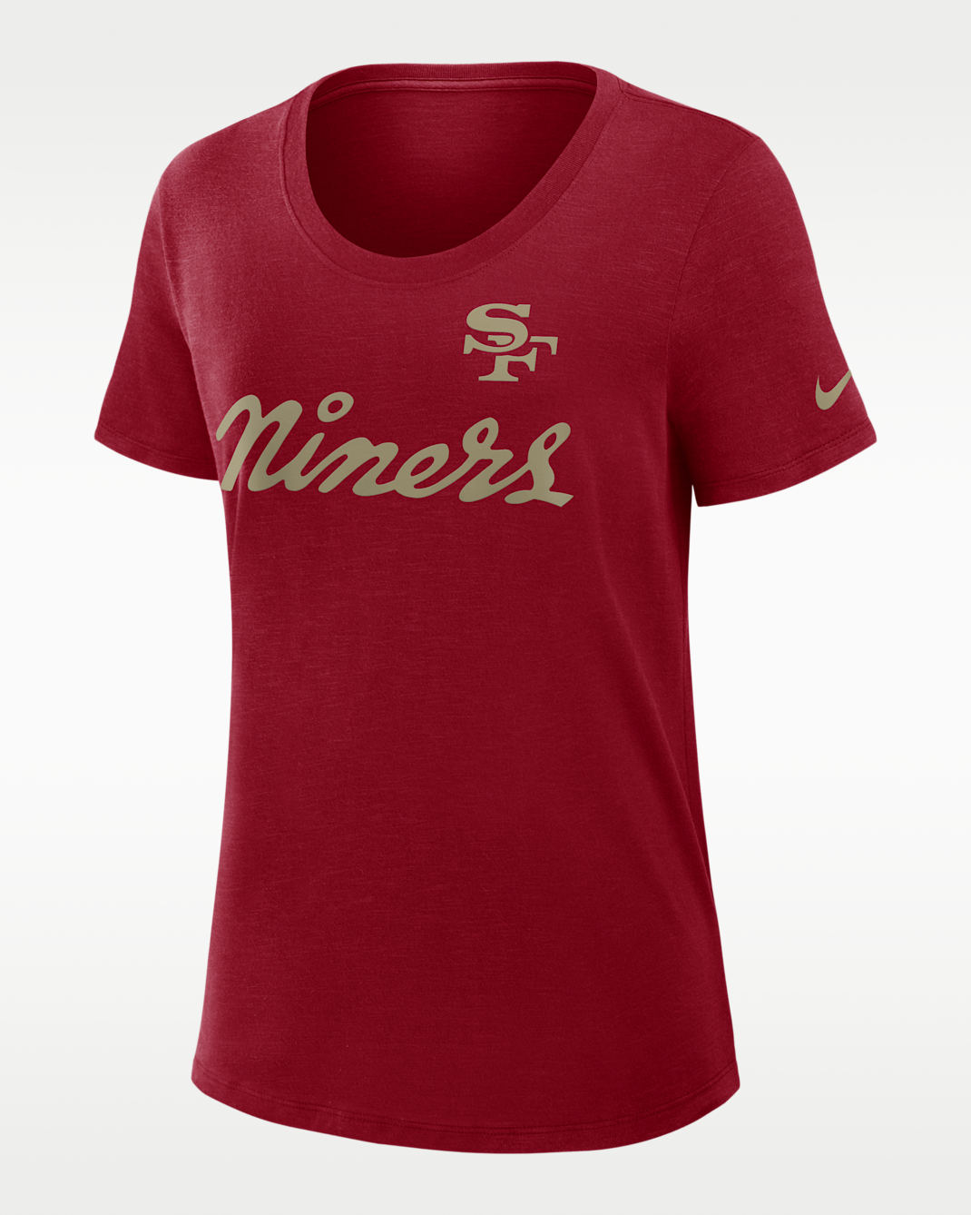 San Francisco 49ers Rivalries Collection Slub Women's Nike Dri-FIT NFL T-Shirt - Black