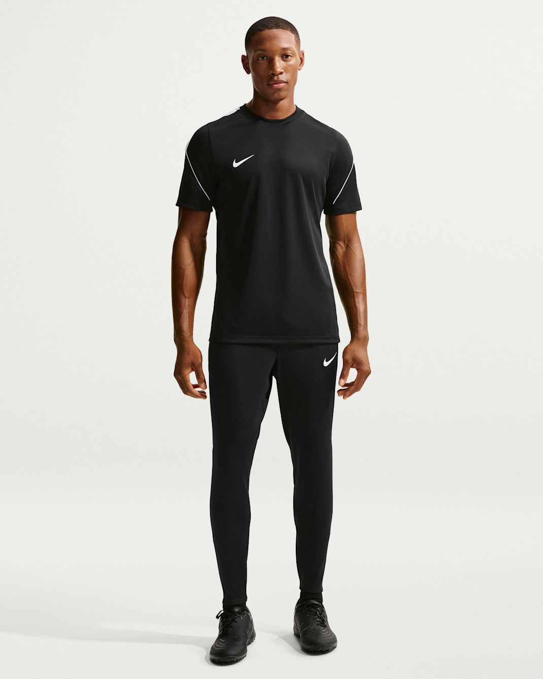 Nike Strike Dri-FIT Erkek Futbol Eşofman Altı - Siyah/Beyaz/Beyaz/Beyaz