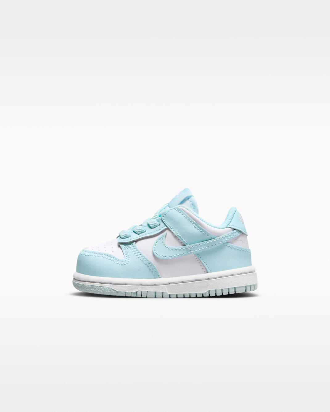 รองเท้าทารก/เด็กวัยหัดเดิน Nike Dunk Low - ขาว/Glacier Blue