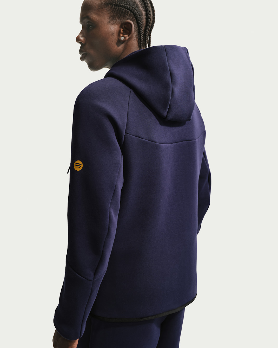 FC Barcelona Tech Fleece Windrunner Men's Nike Soccer Full-Zip Hoodie