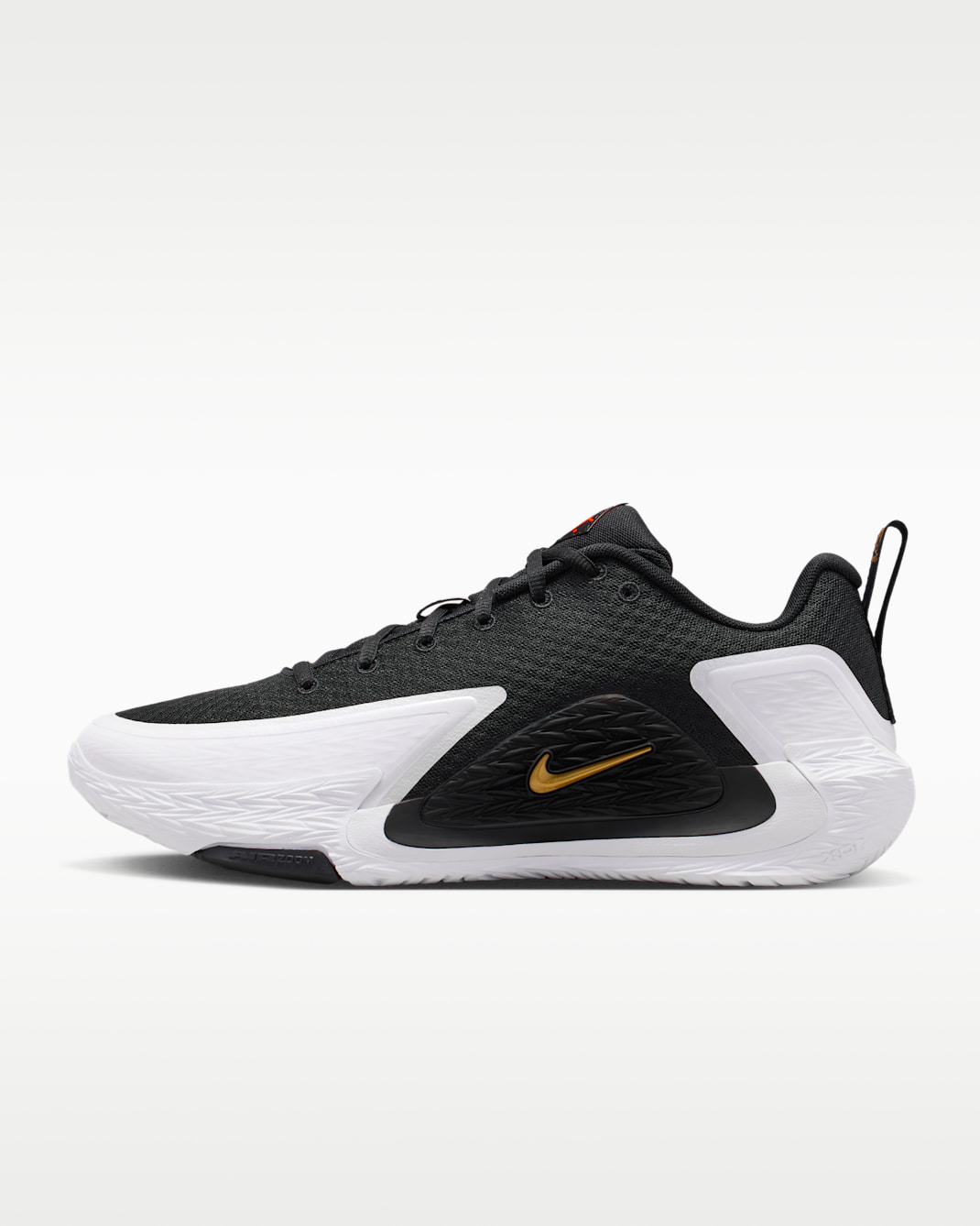 Nike S.T. Glow EP Basketball Shoes - Black/White/Metallic Gold/Metallic Gold