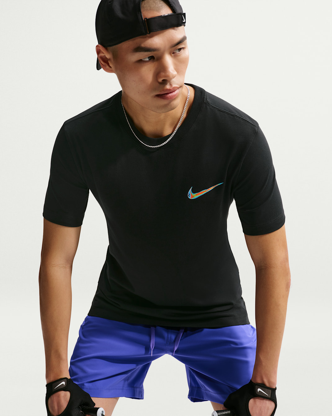 나이키 남성 티셔츠 - 블랙
