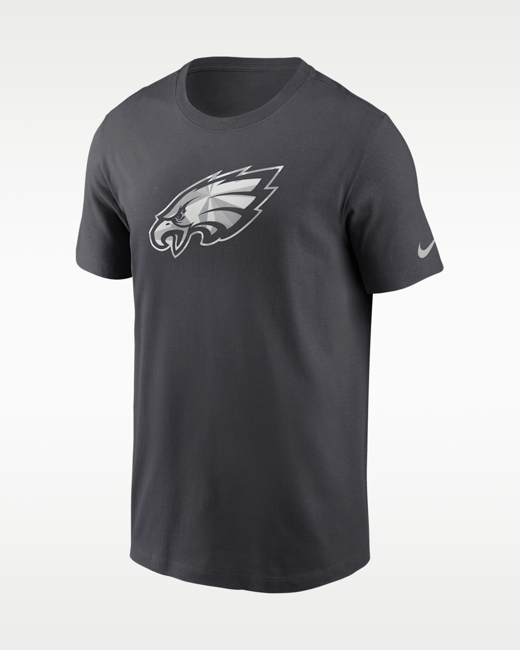 Playera Nike de la NFL para hombre Philadelphia Eagles Fractal Logo - Antracita