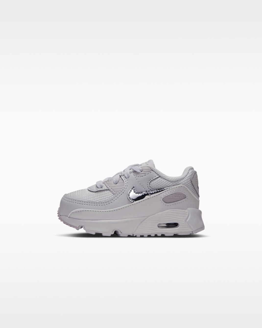 Nike Air Max 90 Baby/Toddler Shoes - Photon Dust/Vast Grey/Silver Lilac/Metallic Silver