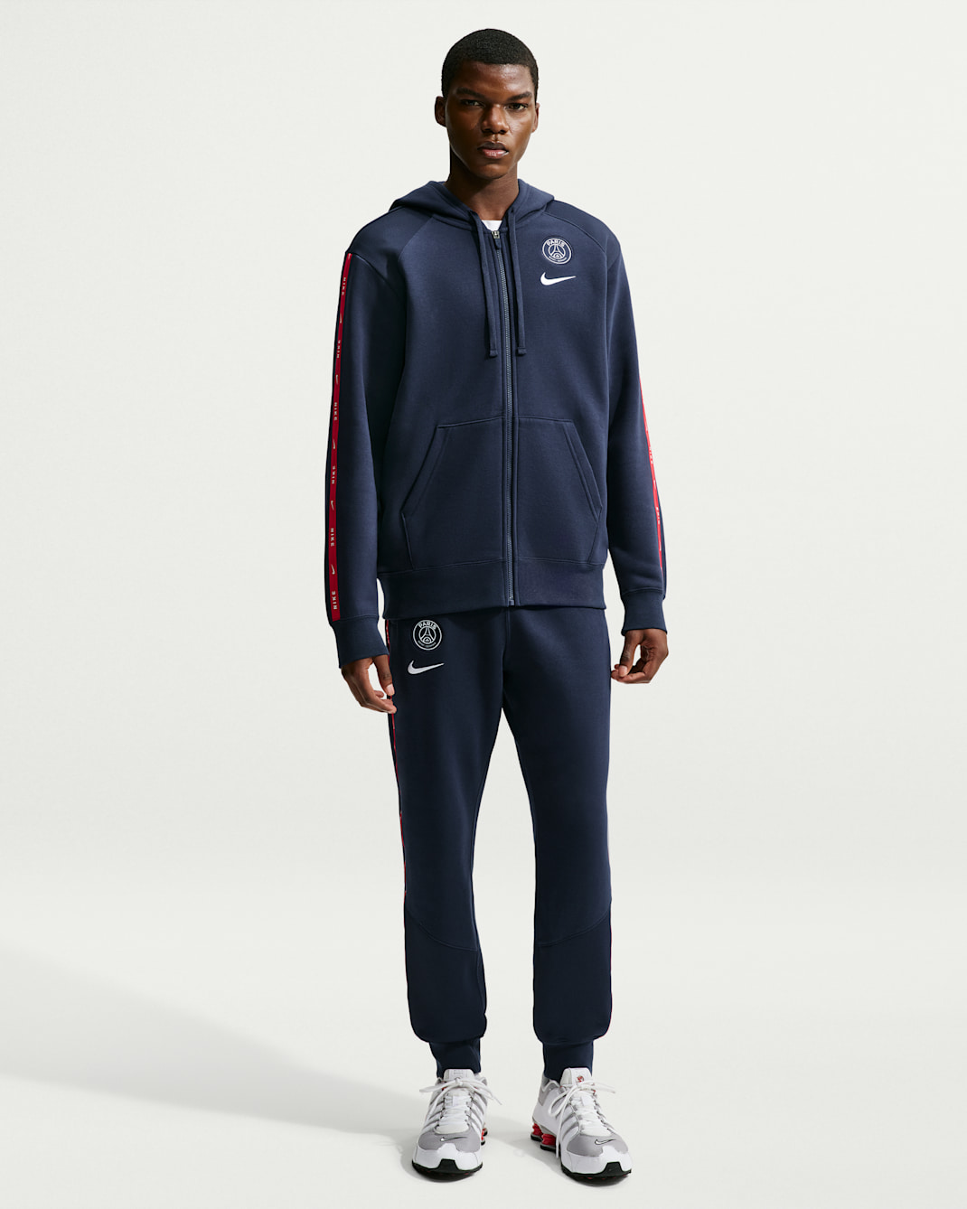 Paris Saint-Germain City Side Men's Nike Soccer Full-Zip Fleece Hoodie