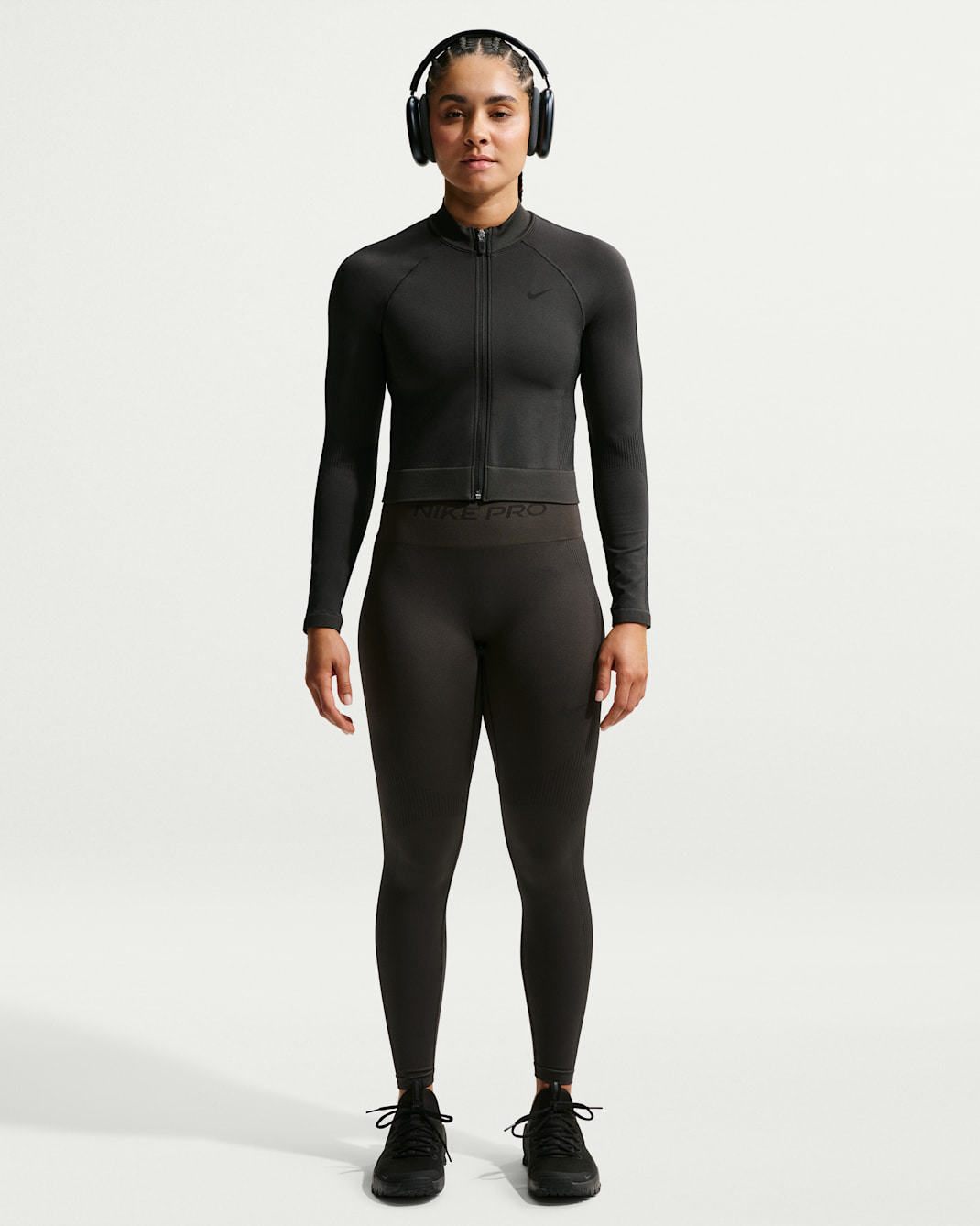 Nike Pro Seamless Women's Full-Zip Training Top