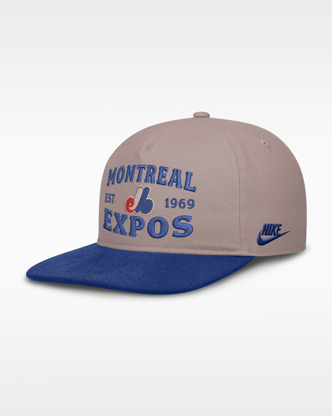 Montreal Expos Cooperstown Pro Men's Nike MLB A-Frame Adjustable Hat