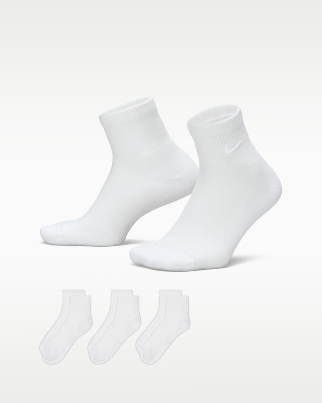 Nike Everyday Elevated Ankle Socks (3 Pairs) - Multi-Color
