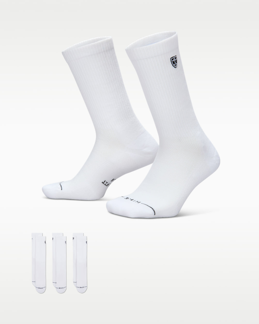 나이키 에브리데이 엘리베이티드 크루 삭스(3켤레) - 멀티컬러