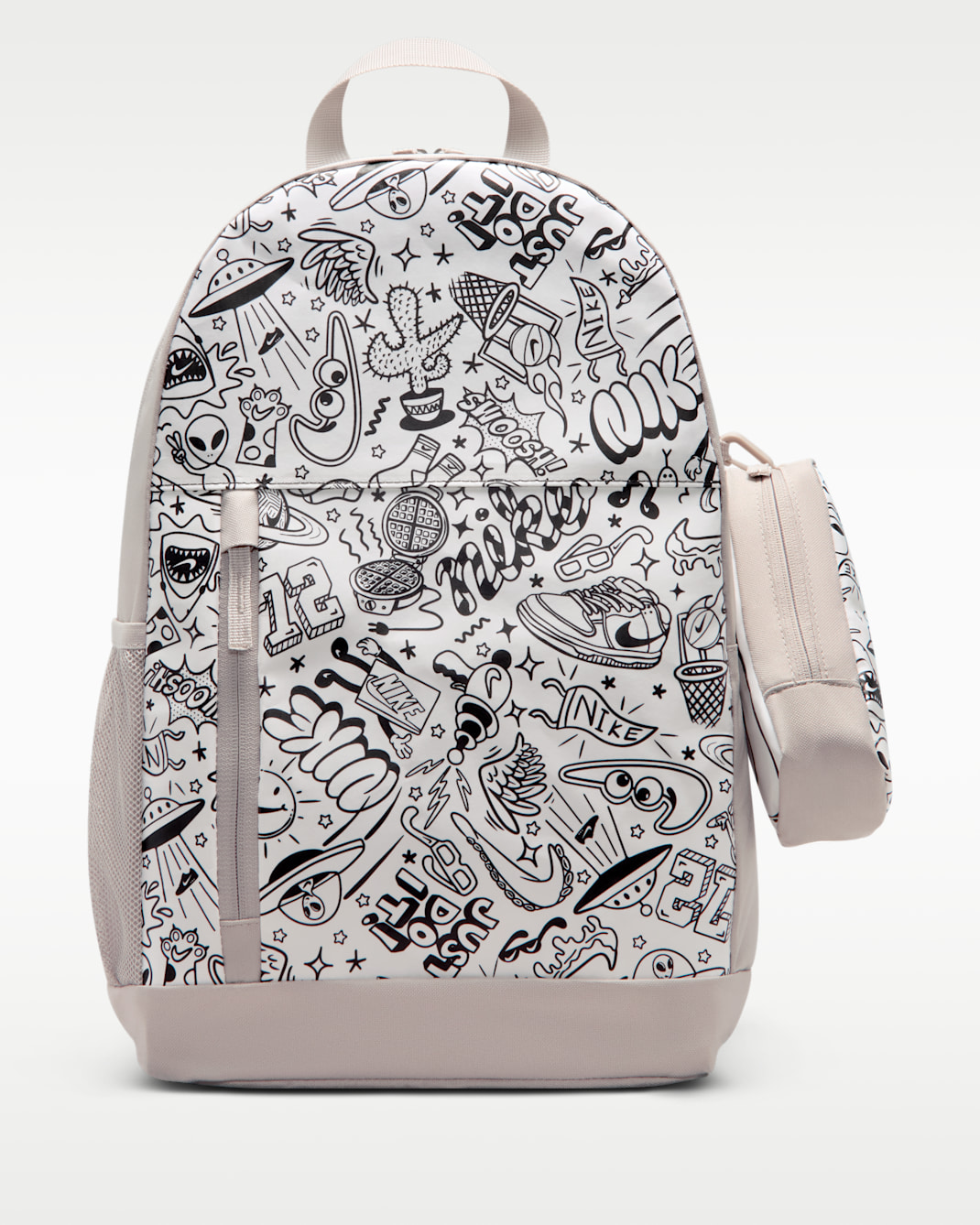 Nike Elemental Kids' Backpack (20L) - Moon Particle/Moon Particle/White
