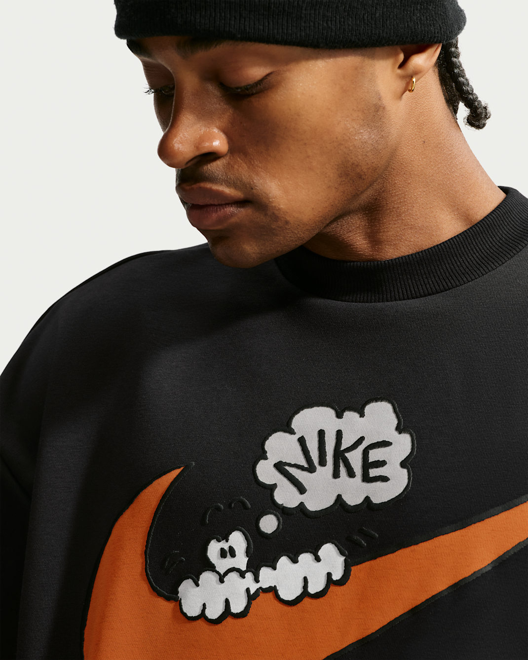 Nike Standard Issue Men's French Terry Basketball Crew