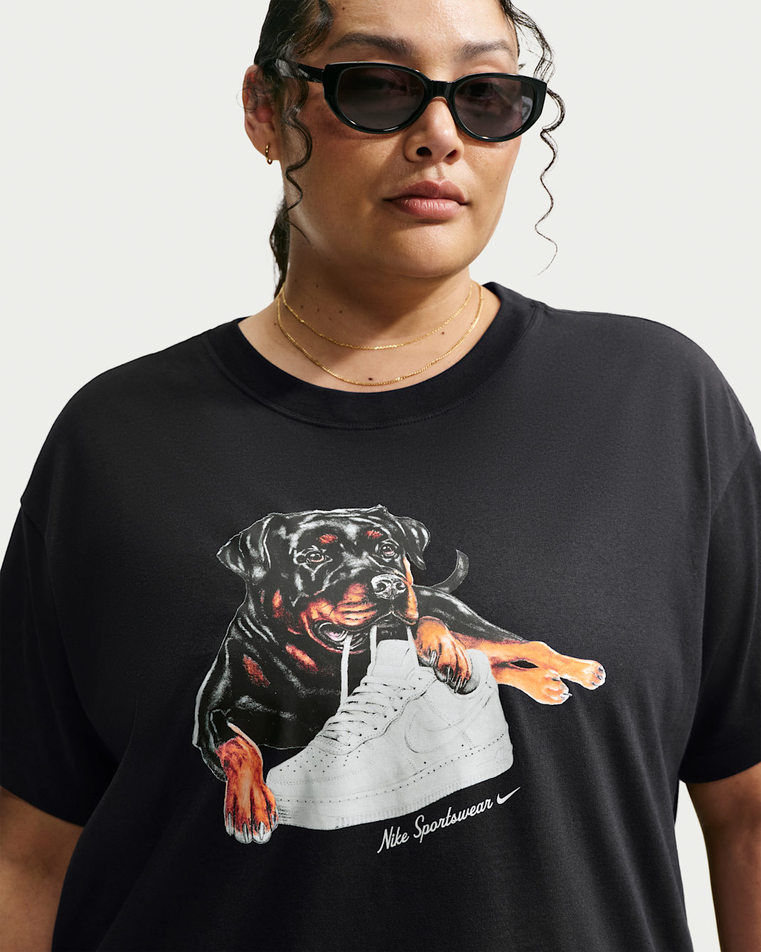 Nike Sportswear Classic Women's Oversized T-Shirt (Plus Size)