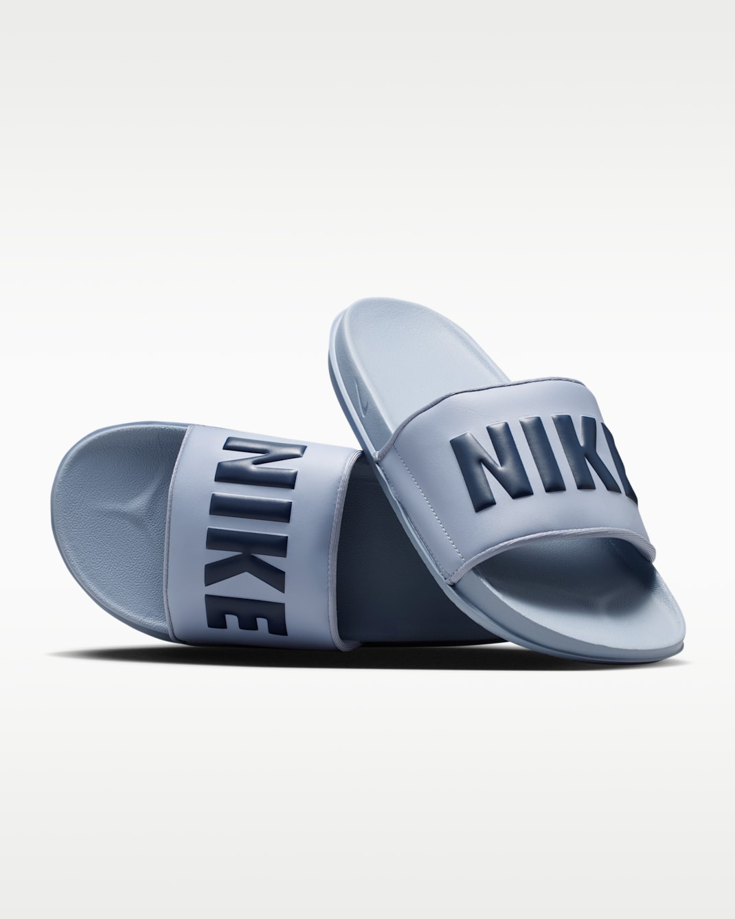 Chancla para hombre Nike Offcourt - Pizarra cenizo/Azul marino medianoche