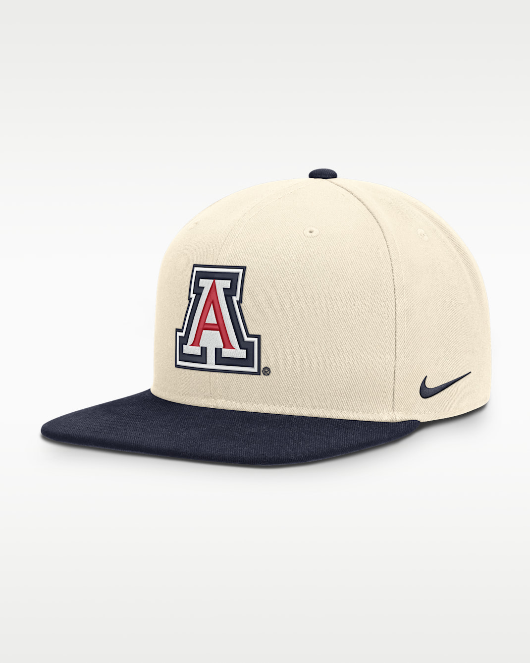 Arizona Campus Prep Men's Nike Dri-FIT College Adjustable Hat - Natural/Navy