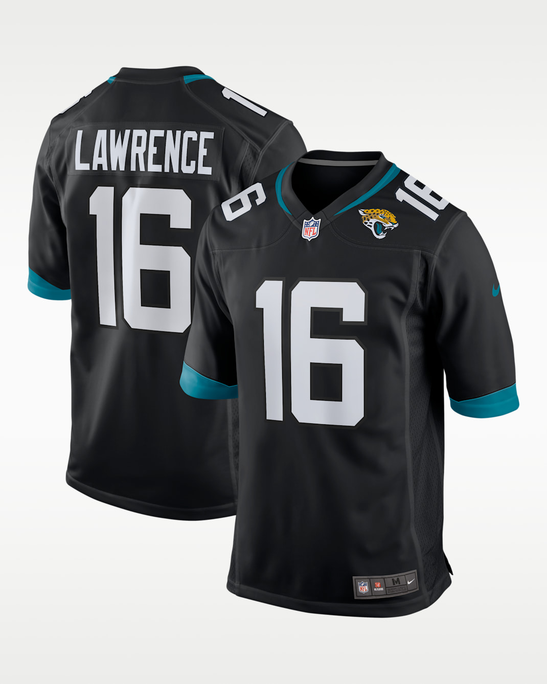 Maillot de football américain NFL Jacksonville Jaguars (Trevor Lawrence) pour homme - Noir