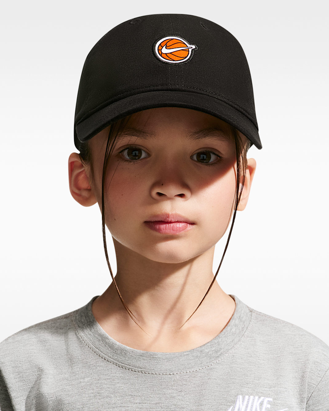 나이키 리틀키즈 스우시 스포츠 클럽 캡 - 블랙