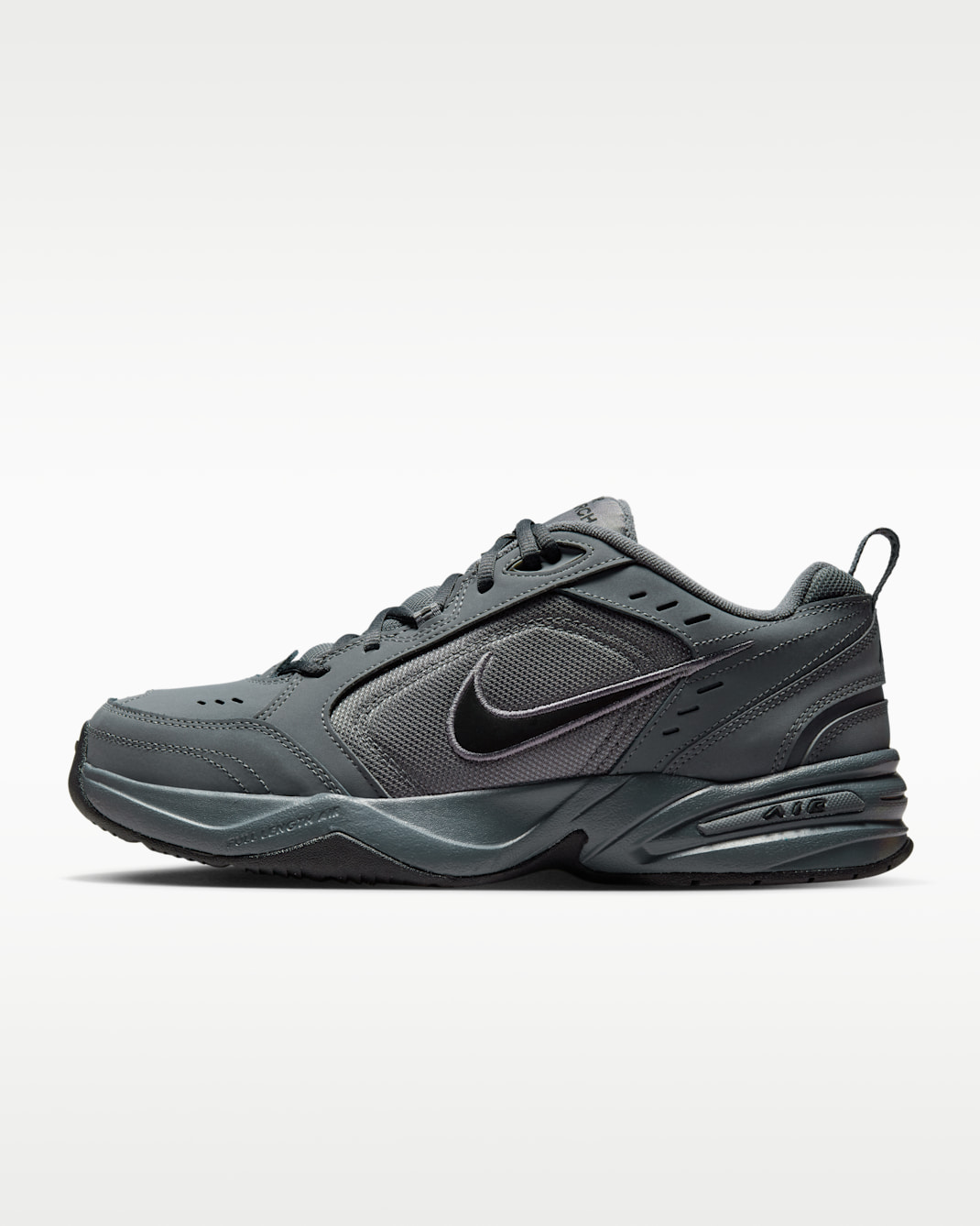 Nike Air Monarch IV Men's Workout Shoes - Dark Grey/Black