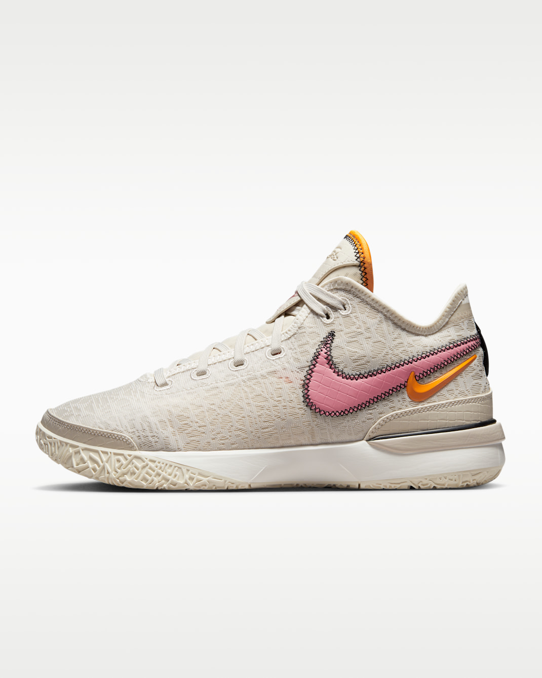 LeBron NXXT Gen EP Basketball Shoes - Light Orewood Brown/Sesame/Sail/Coral Chalk