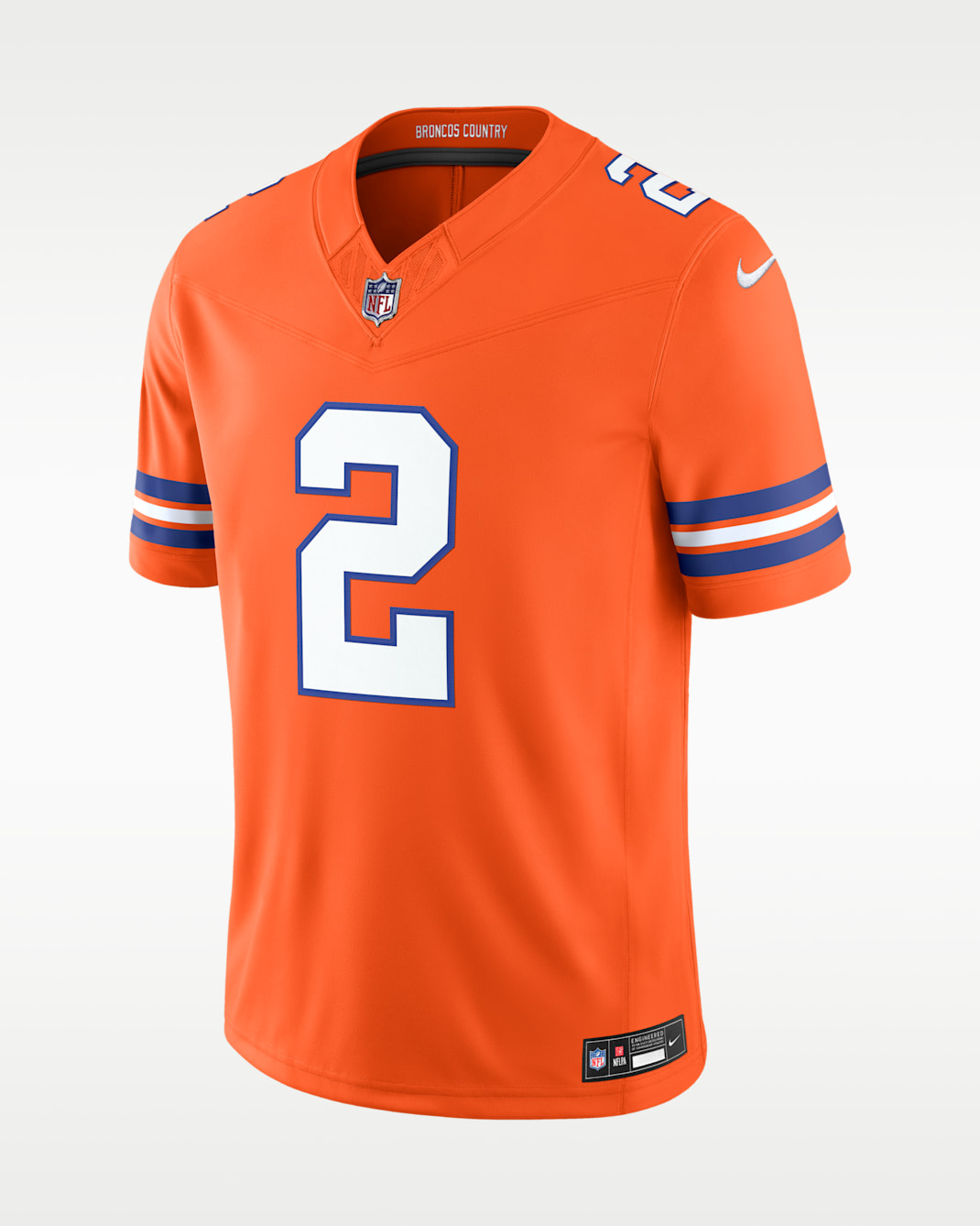 Pat Surtain II Denver Broncos Men's Nike Dri-FIT NFL Limited Jersey - Orange