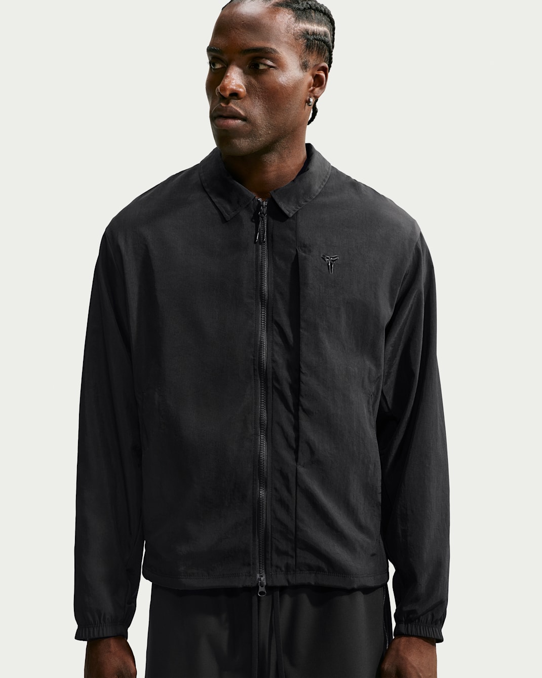 Kobe Men's Mamba Woven Jacket - Black/Black
