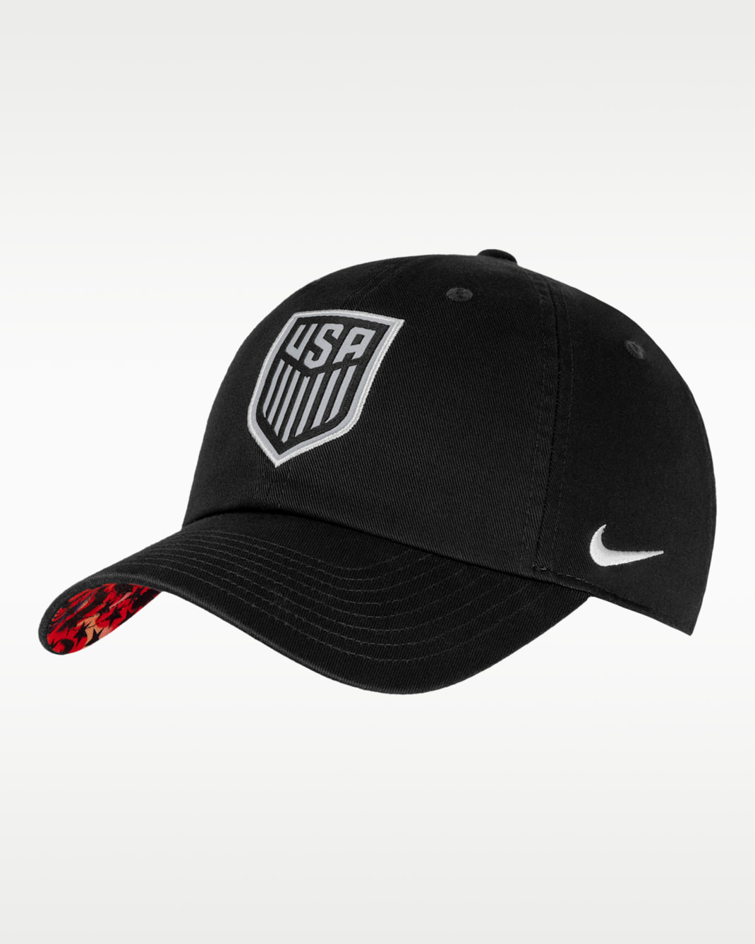 USA Nike Club Soccer Cap - Black