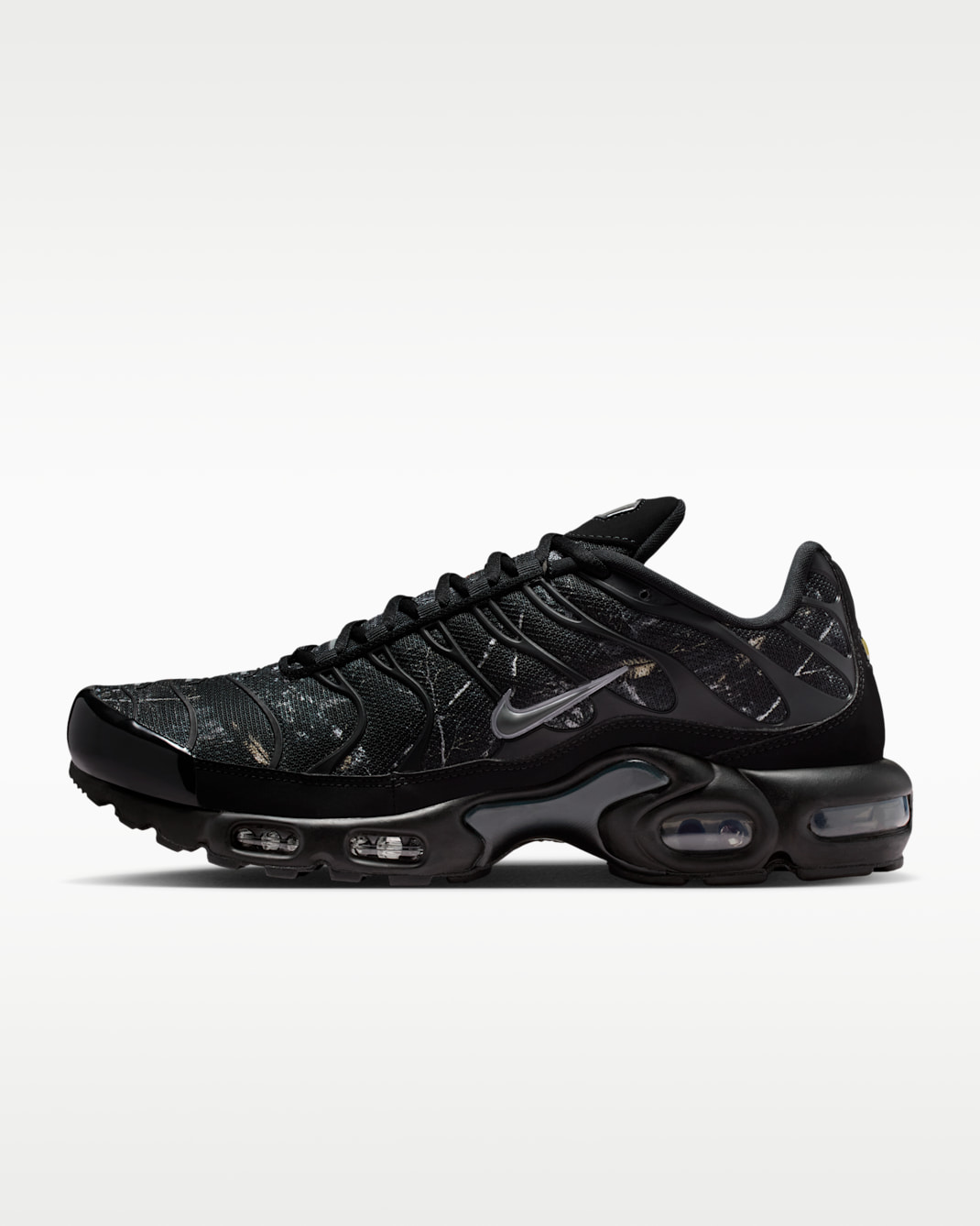 Chaussure Nike Air Max Plus pour homme - Dark Smoke Grey/Noir/Metallic Cool Grey