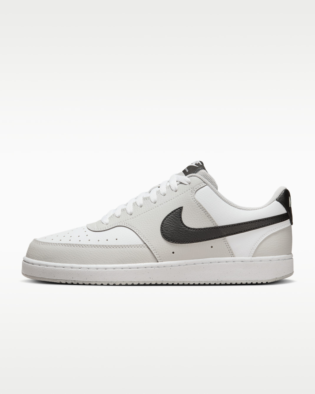 Nike Court Vision Low Men's Shoes - Grey Fog/White/Black