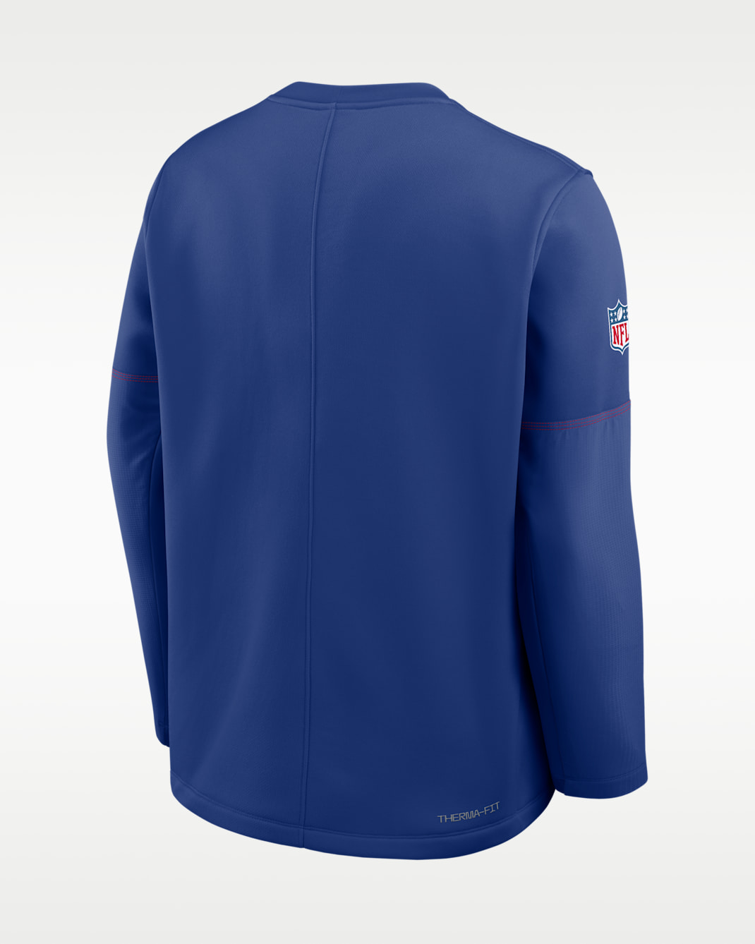 New York Giants Sideline Coaches Men's Nike Therma-FIT NFL Long-Sleeve T-Shirt