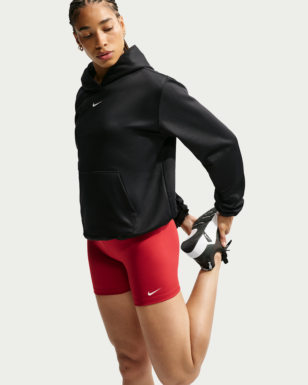 Nike Studio Fleece Sport Women's Therma-FIT Pullover Hoodie
