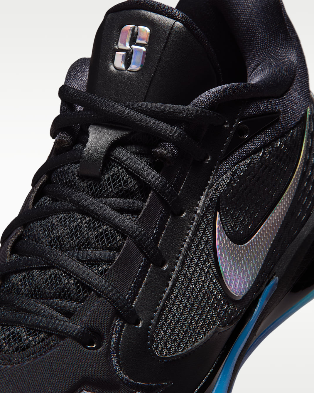 Sabrina 4 "Nike Nights" Basketball Shoes - Black/Blue Glow/Light Aqua/Multi-Color