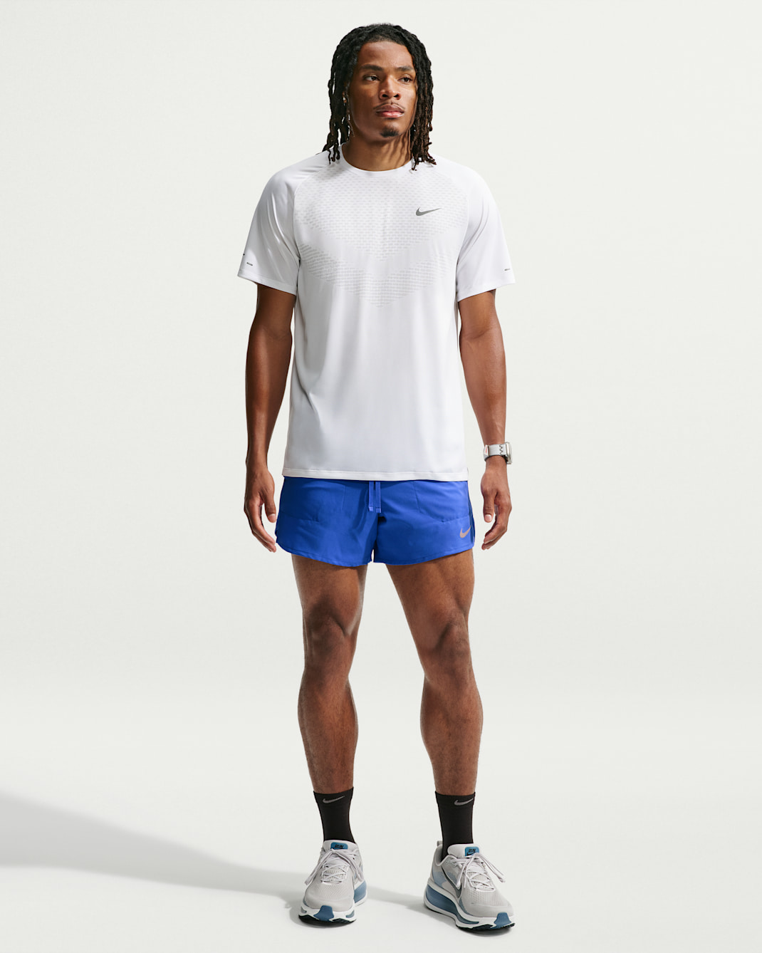 Short de running avec sous-short intégré Dri-FIT Nike Stride 13 cm pour homme - Hyper Royal