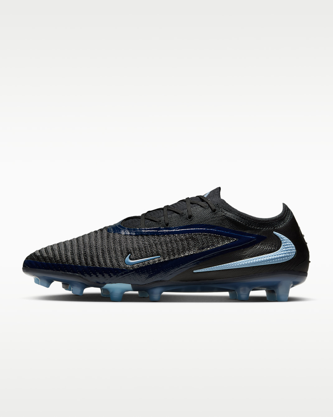 Nike Phantom 6 Low Elite Artificial-Grass Football Boot - Black/Black