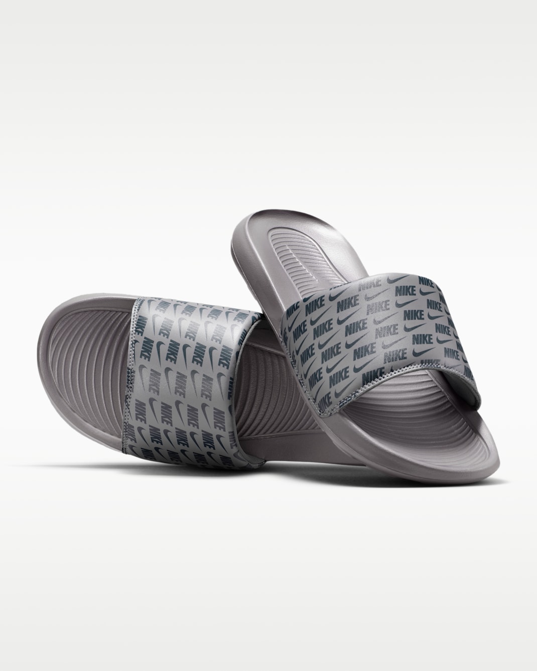 Nike Victori One Men's Printed Slides - Pencil Point/Anthracite