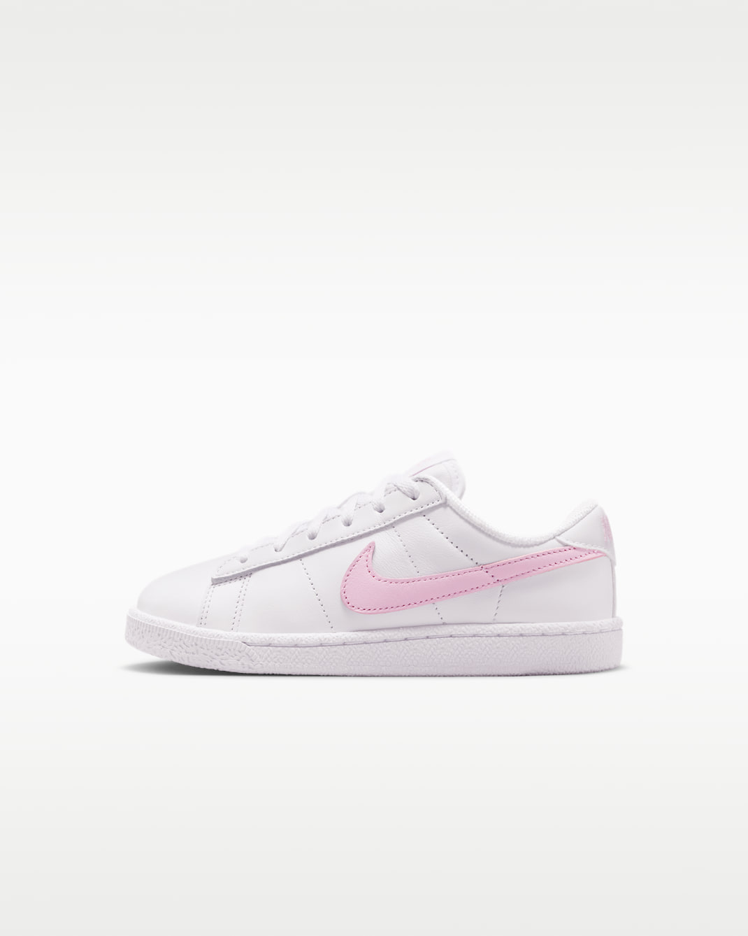 Nike Tennis Classic Little Kids' Shoes - White/Pink Foam