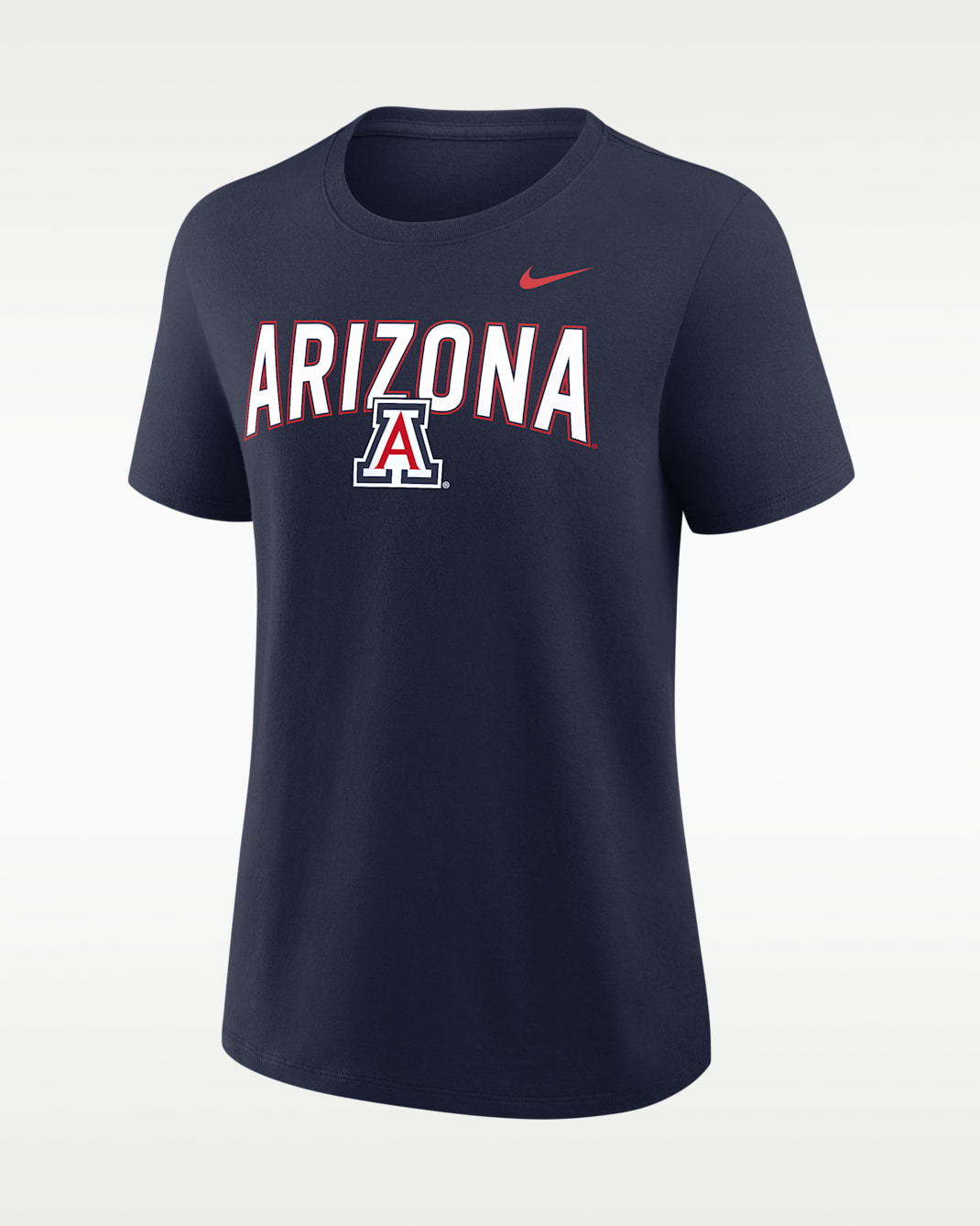 Arizona Arch Logo Women's Nike College T-Shirt - Navy