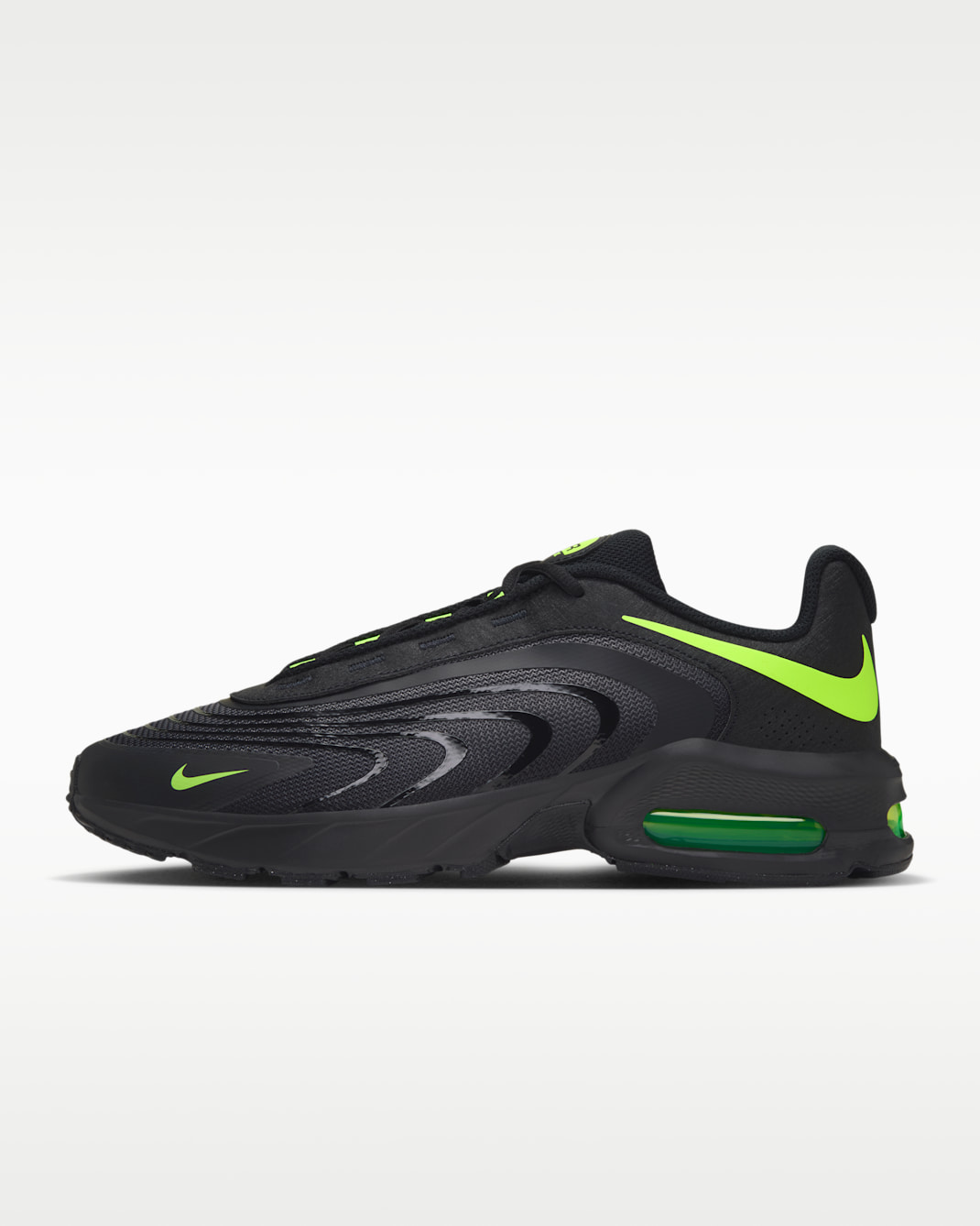 Nike Air Max Fire Men's Shoes - Black/Iron Grey/Volt