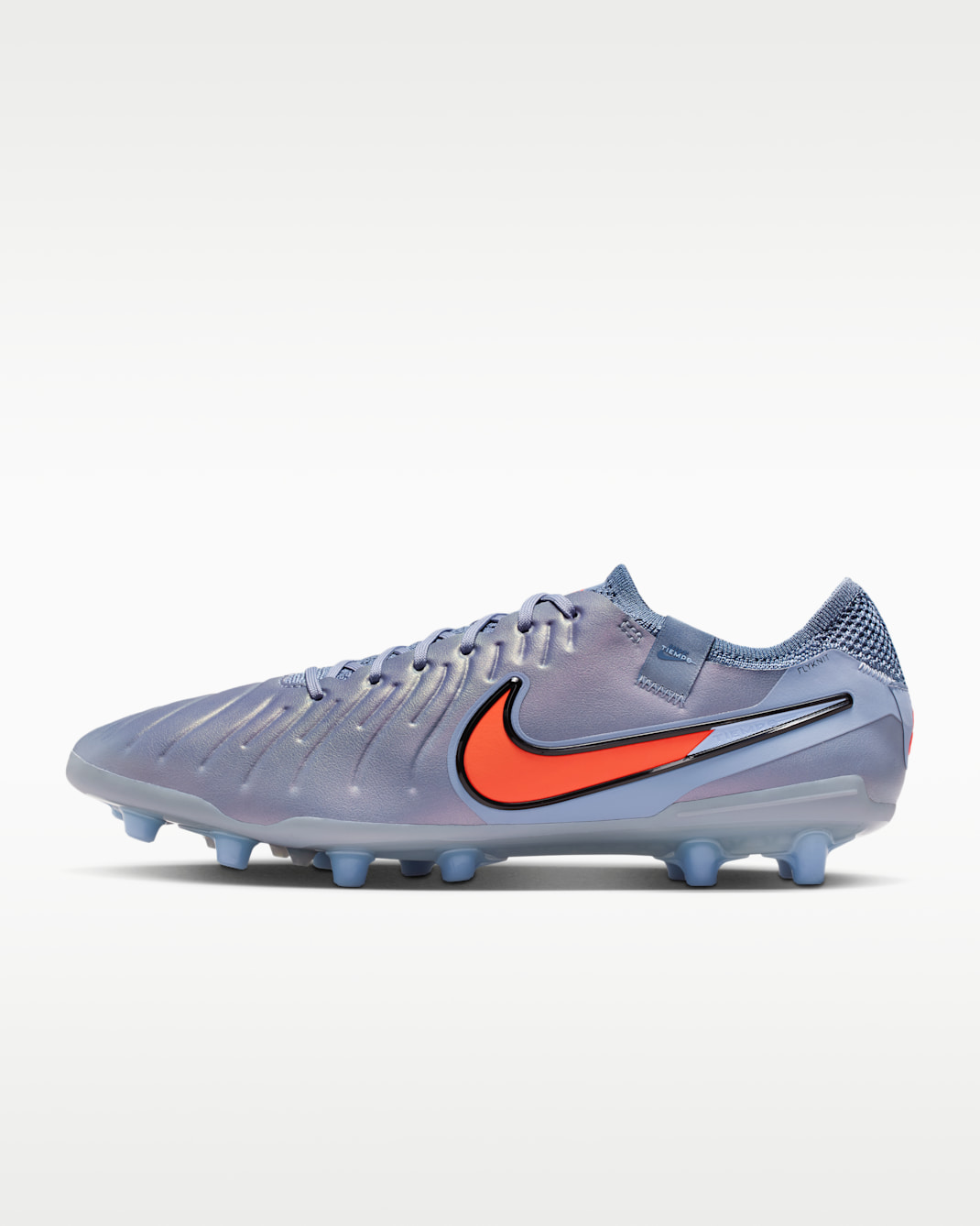 Nike Tiempo Legend 10 Elite Artificial-Grass Low-Top Football Boot - Blue Eclipse/Black