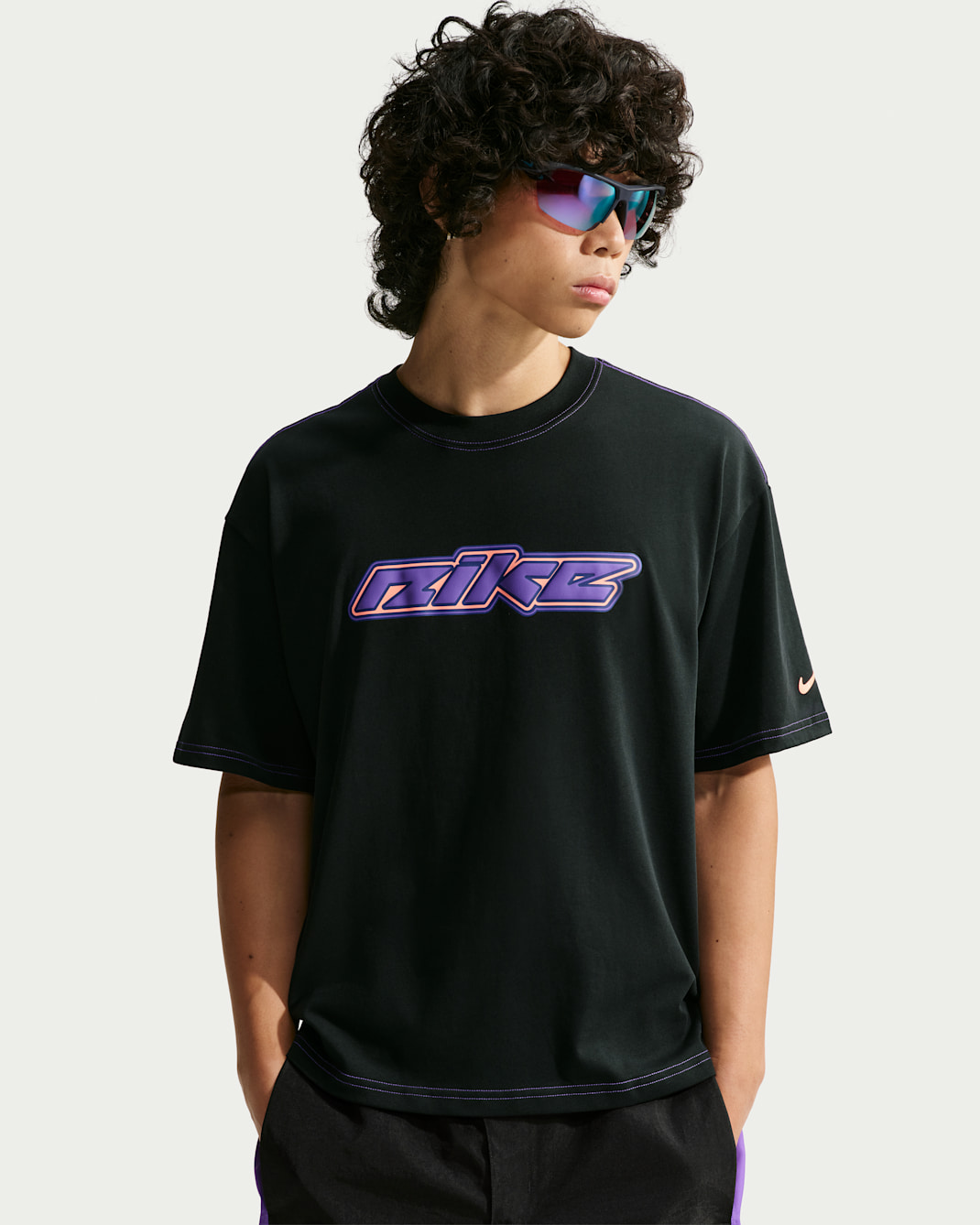 T-shirt Nike Sportswear för män - Svart